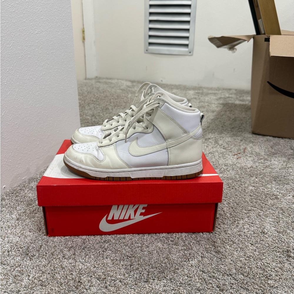 sail gym nike high dunks